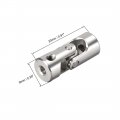 Uxcell 2 Pcs 3mm To 3 17mm Rotatable Universal Steering Shaft Coupler Motor Connector Joint Coupling L23xd9