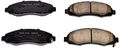 Z16 Evolution Ceramic Brake Pads Front For Dodge Dakota 2003 2004 Model 16-962 Low Dust And Noise Free Braking Performance 