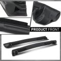 Top Mounted Side Weatherstrip Seal For Chevy Corvette 1997-2004 Black Pair 10313370 10313371 Lh Driver Rh Passenger Sides