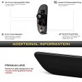 Vipmotoz Front Full Led Rear Side Marker Lights Compatible With 2009-2014 Nissan Cube Chrome Housing Smoke Tinted Lens Direct