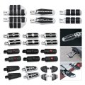Fengren Motorcycle Accessories Front Driver Rider Rubber Foot Pegs Footrests Footpegs For Suzuki Boulevard M109r M90 M50 C50