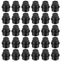 Zreneyfex 30 Pack 15646250 Wheel Lug Nut Cap Covers Black Caps Replacement For Gmc Chevrolet Full Size Truck Thread M27-2 0 