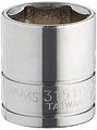 Williams 31519 19mm Shallow 6-point Socket With 3 8-inch Drive 