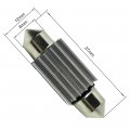 Flypig 20pcs 36mm 3-smd 5050 Led Car Light Canbus Error Free C5w Interior License Plate Bulb 6418 De3423