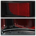 Acanii For 1999-2002 Chevy Silverado 1500 99-06 Gmc Sierra Black Tail Lights Brake Lamps Driver Passenger Side