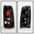Acanii For 1999-2002 Chevy Silverado 1500 99-06 Gmc Sierra Black Tail Lights Brake Lamps Driver Passenger Side