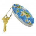 Graphics More Animals Of The World Continents Atlas Globe Pattern Floating Keychain Oval Foam Fishing Boat Buoy Key Float