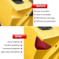 Carbon Fiber Door Handle Bowl Cup Scratch Protector Cover Trim For Chevrolet Corvette C7 Z06 Z51 Zr1 Stingray Grand Sport 2014
