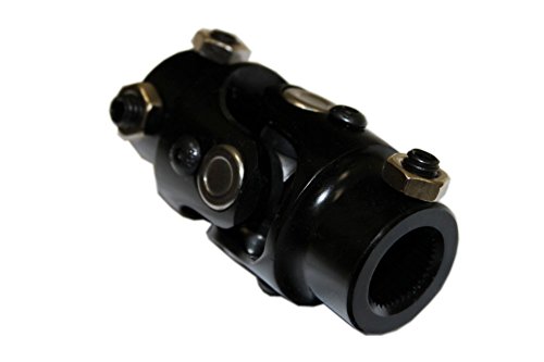 3 46 Spline To Dd Universal Black Steel U-joint