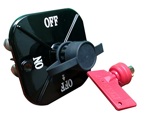 Marine Boat Heavy Duty 4 Position Battery Switch With Bakelite Pom Key 1500a Intermittent And 120a Continuous At 24v Ip65 Rated