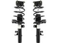 Front Strut And Coil Spring Assembly 2 Piece Kit For 2012-2018 Ford Focus Excludes Electric Engine Turbo 