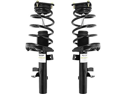 Front Strut And Coil Spring Assembly 2 Piece Kit For 2012-2018 Ford Focus Excludes Electric Engine Turbo