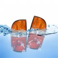 Waltyotur 1 Pair Left And Right Side Tail Lights Assembly Replacement For Tacoma 2001-2004 Driver Passenger Rear Brake Lamps W