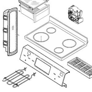 Whirlpool Part Number W10203097 Grille