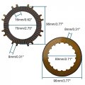 Goofit Single-automatic Clutch Plate For 50cc 70 Cc 90cc 110 125cc Atvs Dirt Bikes Go Karts Quad 4 Wheeler Pit Bike