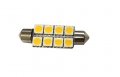 Pactrade Marine Led Bulb Festoon Type 12vdc20lm Warm White 1 5 8 X 1 2 