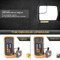 Sequential Turn Signal Dark Smoked Amber Led Strip Under Side Mirror Glass Indicator Light Blinker Lamp Replacement For