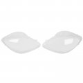Iwbwlag Headlight Lens Cover For Chevy C6 Corvette 2005-2013 Anti-uv Clear Replacement 
