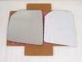 Mirror Glass For 2015 2019 Ford F-150 Driver Side Left Lh Flat With Full Size Adhesive 9 5 16 In Diagonal Measure 