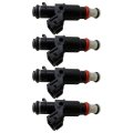 4pcs Fuel Injectors 16450-rbb-003 16450rbb003 155-0431 67374 Fits For Honda Civic Si Coupe 2-door 2 0l 1998cc 122cu In L4 Gas 