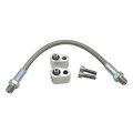 Coolant Steam Crossover Hose Kit For All Gm Ls Series Engines