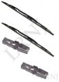 Britpart Front Wiper Blade Clips Set Compatible With Land Rover Discovery 2 1998-2004 Parts Dkc100960 Dkw100020