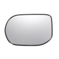 Car Door Left Driver Side Mirror Glass Replacement W Backing Plate Non-heated White For Honda Civic 8th 2006-2011 