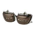 Tcmt Front Led Turn Signals Smoke Lens Fit For Honda Goldwing Gl1800 2001-2017 F6b 2013-2017
