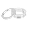 4pcs Od 106mm To Id 78 1mm Aluminium Alloy Car Hub Centric Rings Wheel Bore Center Spacer 