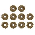 10pcs Cabinet Knob Backplate 0 94 Inch Lotus Leaf Shape Radial Brass Washers Classical Furniture Decoration Gasket For Drawer 
