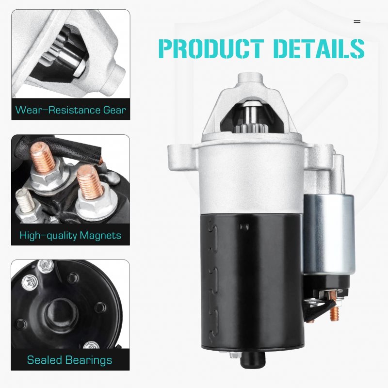 410-14030 Starter Ford Aerostar 0l 1992-1997 Probe 1990-19 Ranger 1991-1997 Tempo 2 3l 1991-1994 Mazda B3000 3 1994-1997 For