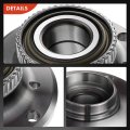 A-premium Front Wheel Bearing Hub Assembly Bearings And Compatible With Bmw 318i 323i 325i 328i 330i 525i 530i 535i 323ci 325ci