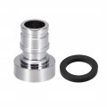 Uxcell Brass Faucet Tap Quick Connector M22 Unf Female Thread Hose Pipe Socket Adapter Fitting For Dishwasher Washing Machine