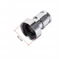 Uxcell Brass Faucet Tap Quick Connector M22 Unf Female Thread Hose Pipe Socket Adapter Fitting For Dishwasher Washing Machine