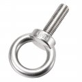 Uxcell Lifting Eye Bolt M12 X 40mm Male Thread 304 Stainless Steel For Hanging Pack Of 2