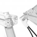 A-premium Electric Power Window Regulator With Motor Compatible Acura Integra 1994-2001 4 Door Sedan Front Driver And Passenger