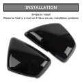 Motorcycle Left Right Battery Side Covers Fairing Panel Oil Tank Cover For Xv700 Xv750 Xv1000 And Xv 1100 Virago 1984-up Black