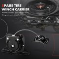 A-premium Spare Tire Hoist Carrier Assembly Compatible With Chevrolet S10 Gmc Sonoma 1994-2004 Pickup 4wd Rwd 15041190 Rear