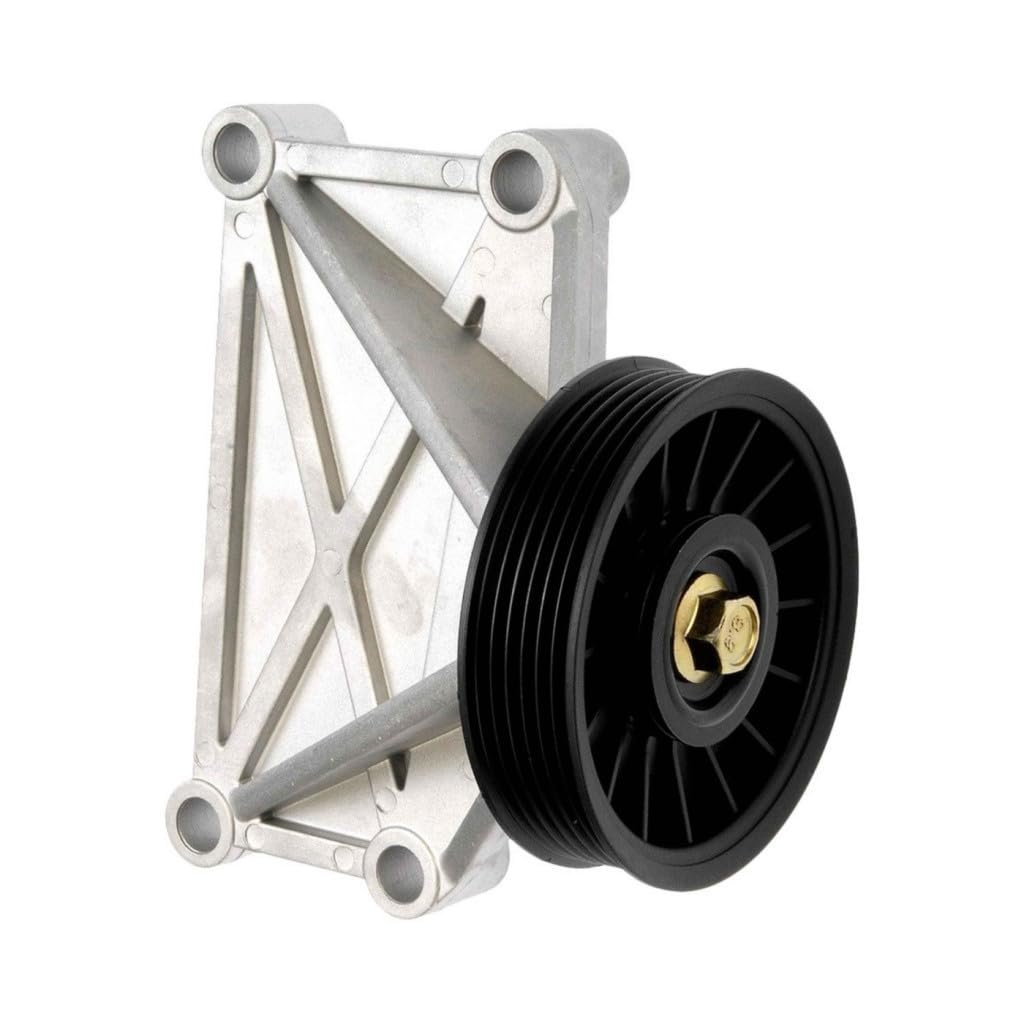 Air Conditioning Bypass Pulley For Oldsmobile Bravada 2002 2003 2004 Serpentine Plastic With Aluminum Bracket 103mm Replace