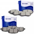 Aintier Automotive Replacement Brake Pads Front Rear Fit For Nissan 350z 2006-2009 For 370z 2009-2018 Murano 2011-2014