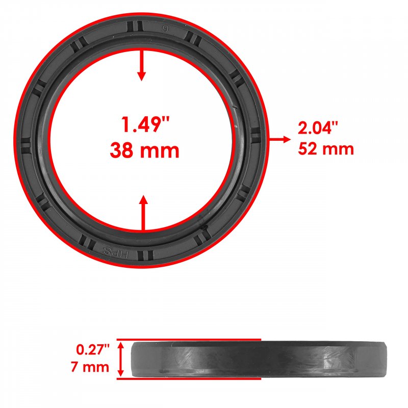 Front Differential Seal Kit For Polaris General 1000 Rzr Xp Ranger Part Number