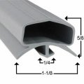 Passl A 103101 Door Gasket Size 25 3 8 X 36 3 4 Silver King Seal For Cooler Or Freezer A Compatible With Refrigeration