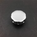Httmt Mt249-034- Motorcycle Chrome Brake Fluid Reservoir Cap Cover S Engraved Compatible With Suzuki Gsxr 600 Gsxr 750 1000