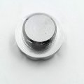Httmt Mt249-034- Motorcycle Chrome Brake Fluid Reservoir Cap Cover S Engraved For Suzuki Gsxr 600 Gsxr 750 1000 1100 Hayabusa
