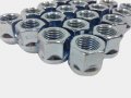 Customadeonly Set Of 20 Open End Bulge Acorn Steel Lug Nuts 7 16 Thread Studs 19mm Hex Zinc Finish Wheel Conical Cone Seat