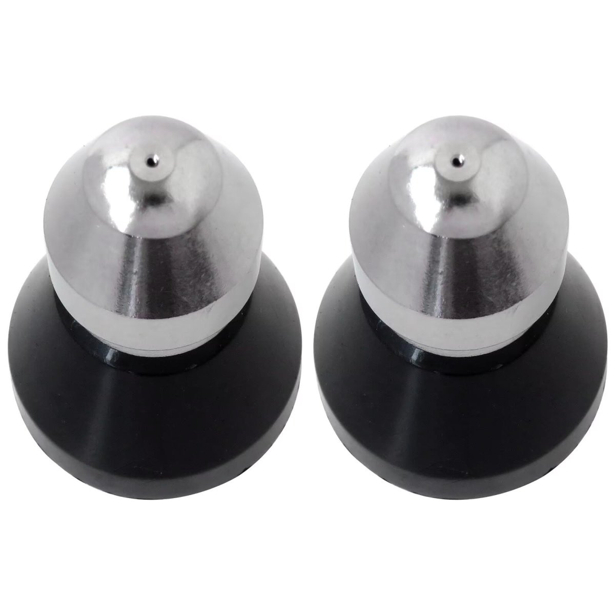 Sewer Cleaning Tool High-pressure Nozzle 2x Jetter Kit For Pressure Washer Stainless Steel 1 Front Jet And 6 Rear Jets With 4