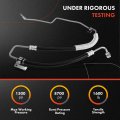A-premium Power Steering Pressure Hose Line Assembly Compatible With Kia Sorento 2011-2013 Hyundai Santa Fe 2010-2012 3 5l Pump