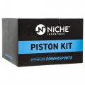 Niche Stock Piston Kit For Suzuki Kawasaki Quadrunner Quadmaster Kdx50 Jr50 13001-s004 12100-35611-050