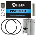 Niche Stock Piston Kit For Suzuki Kawasaki Quadrunner Quadmaster Kdx50 Jr50 13001-s004 12100-35611-050