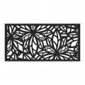 Barrette Outdoor Living 73055262 2 X 4 Ft Freesia Black Decorative Screen Panel 